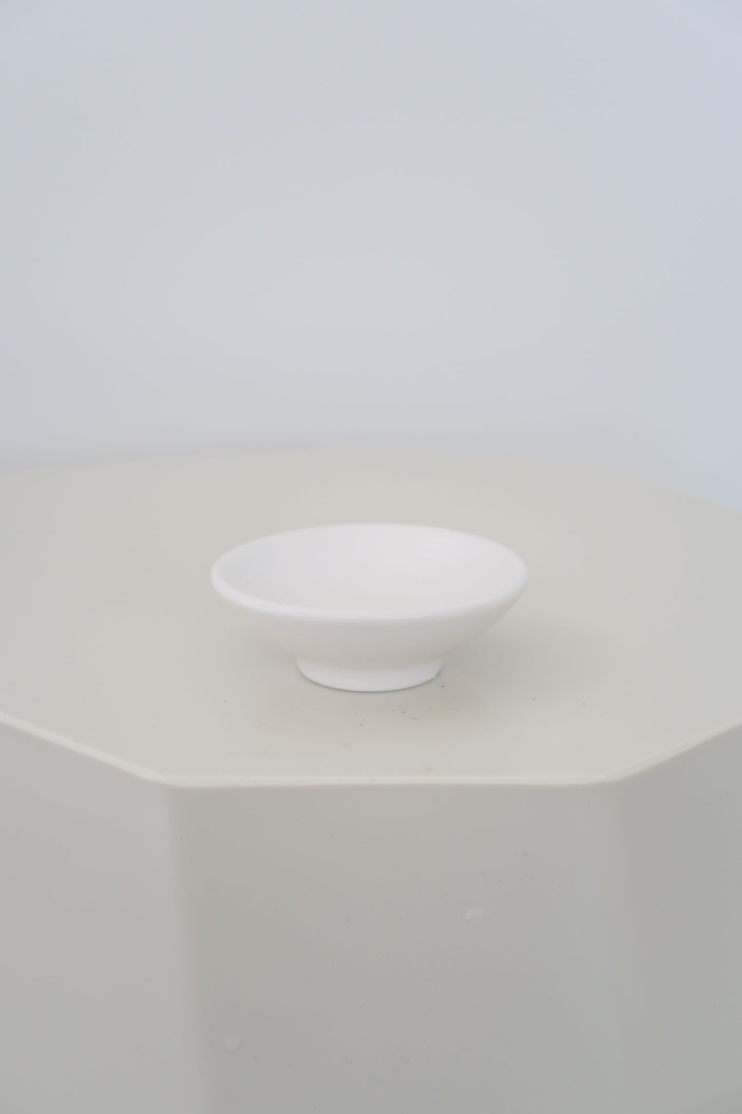 Kokedama Plate No.6(White)